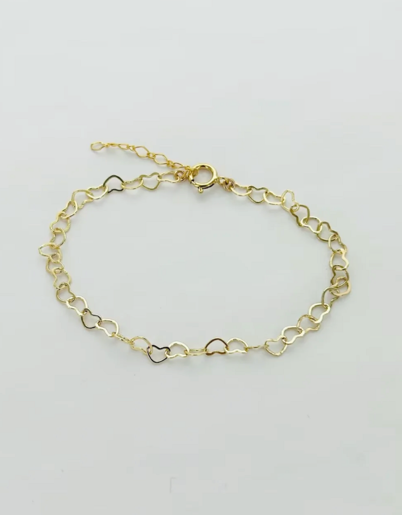 Fierce Deer Fierce Deer Dainty Heart bracelet