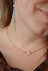 Fierce Deer Fierce Deer Flying Bird necklace