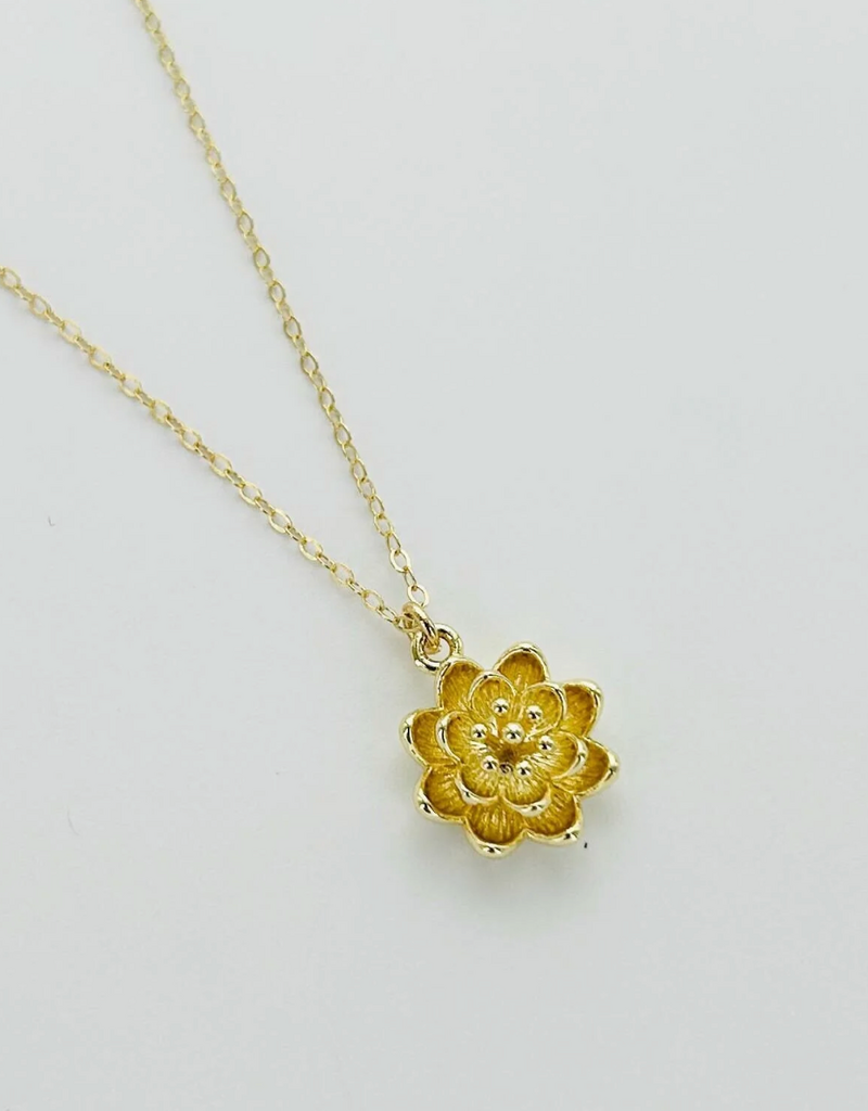 Fierce Deer Fierce Deer Lotus Flower necklace