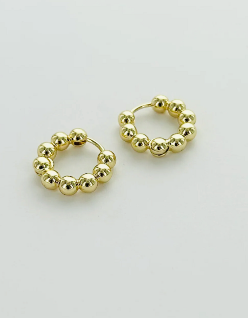 Fierce Deer Fierce Deer Bubble Luxe hoops