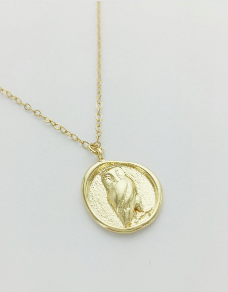 Fierce Deer Fierce Deer Wise Owl necklace