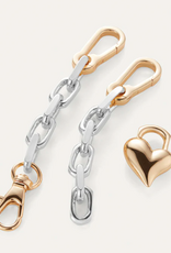 Jenny Bird Jenny Bird Padlock Heart Chain bracelet