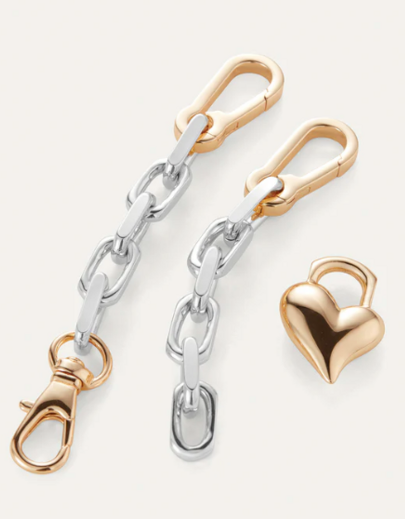Jenny Bird Jenny Bird Padlock Heart Chain bracelet