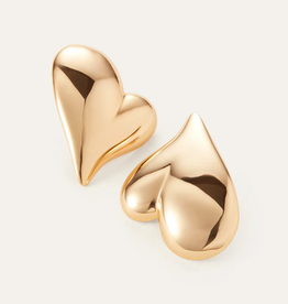 Jenny Bird Mega Art Button earrings