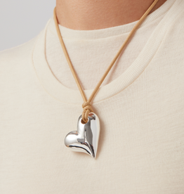 Jenny Bird Art Heart on a String