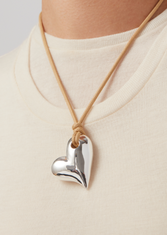 Jenny Bird Art Heart on a String