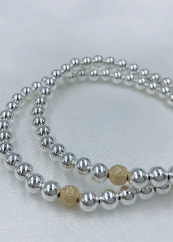 Saskia de Vries Stardust Leave on bracelet