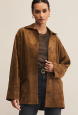 Z Supply Z Supply Decker Faux Suede Coat