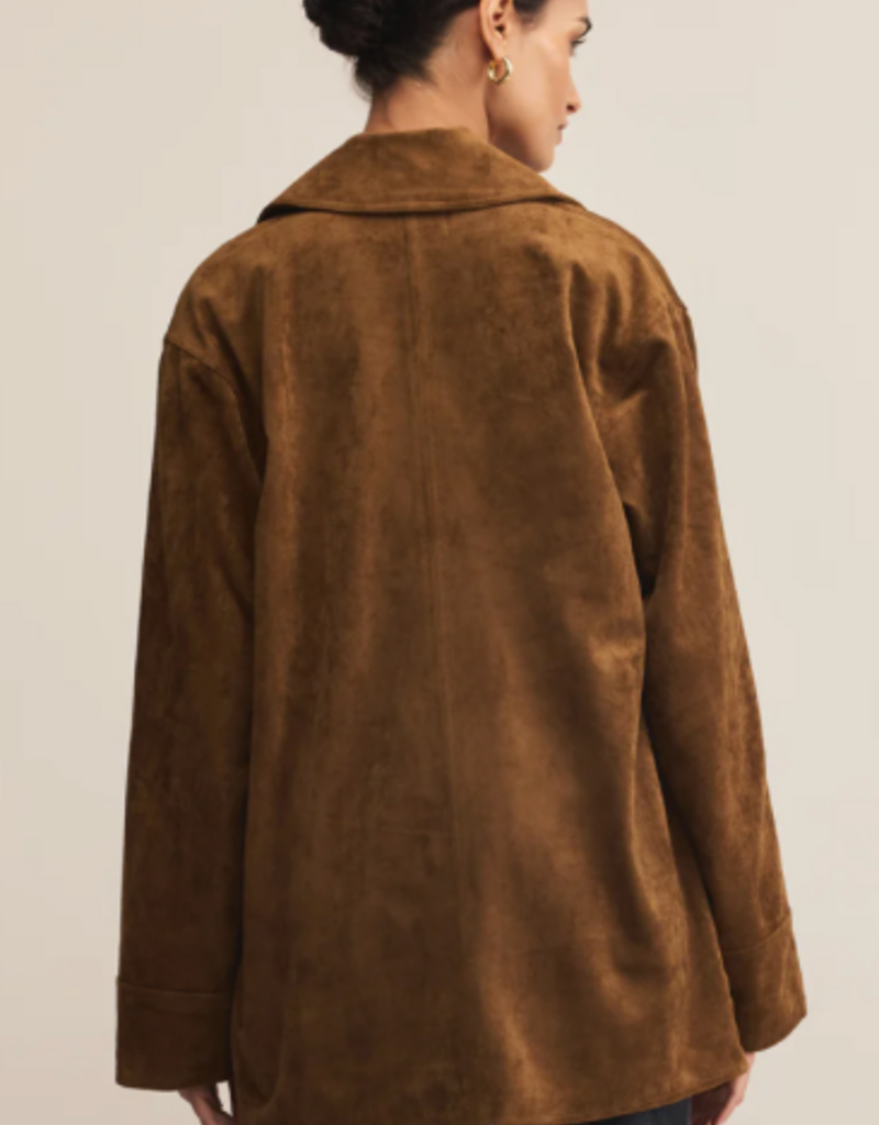 Z Supply Z Supply Decker Faux Suede Coat