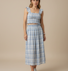 Indi & Cold Elastic crop top