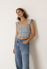 Indi & Cold Indi Elastic crop top