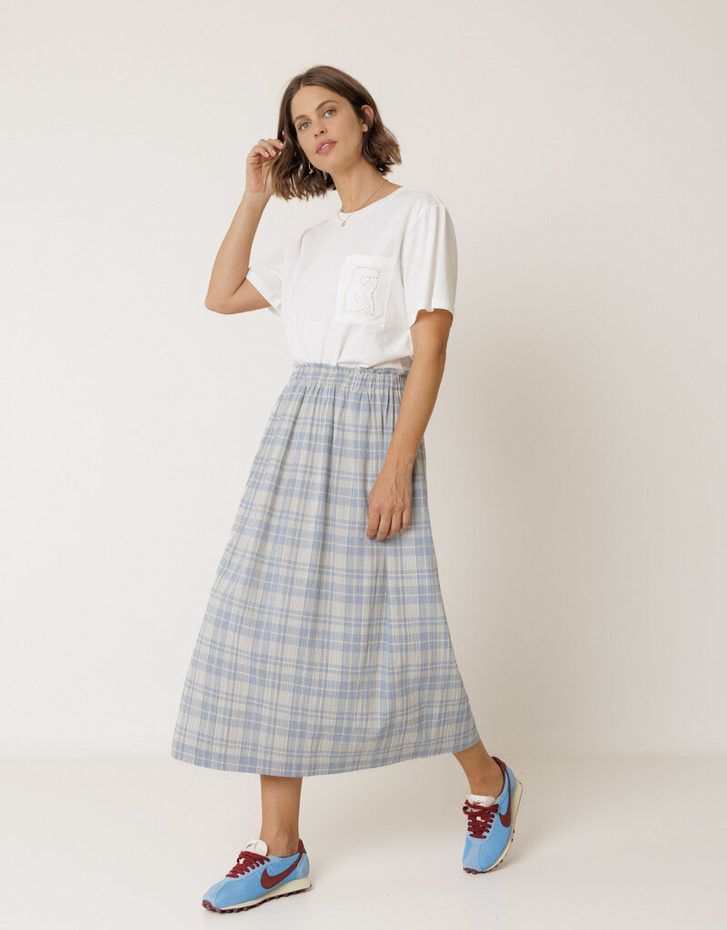 Indi & Cold Indi Plaid skirt