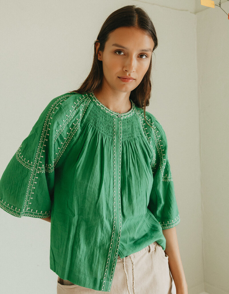 Indi & Cold Indi Bell slv blouse