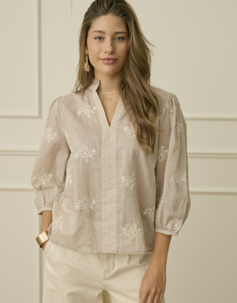 Cream Cream Korey Blouse