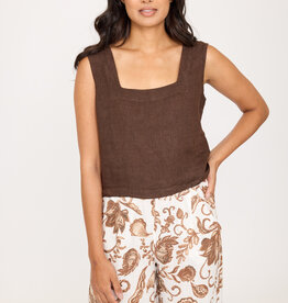 Pistache Square neck tank