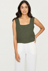 Pistache Pistache Square neck tank
