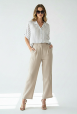 Pistache Pistache SS Linen blouse