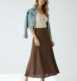 Pistache Slip skirt