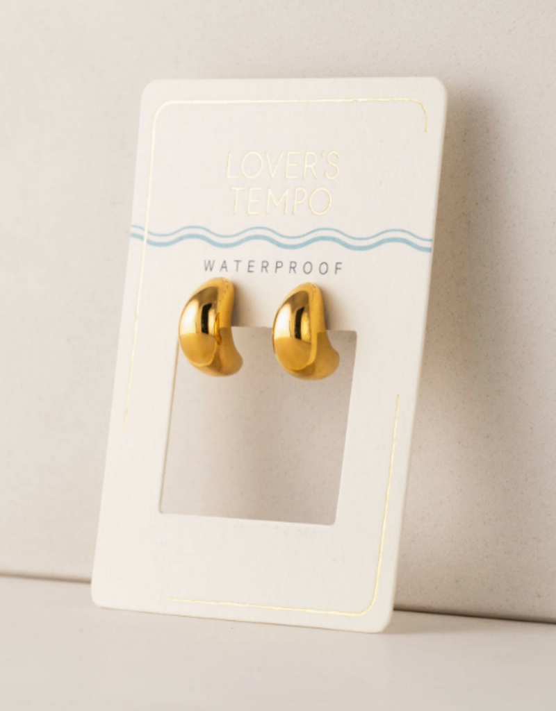 Lover's Tempo Lover's Tempo Crest Dome earrings