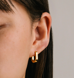 Lover's Tempo Maya Paperclip earrings