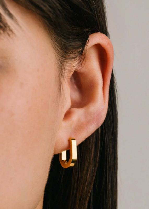 Lover's Tempo Maya Paperclip earrings