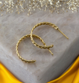 House of Jewellery Curb Chain Hoops