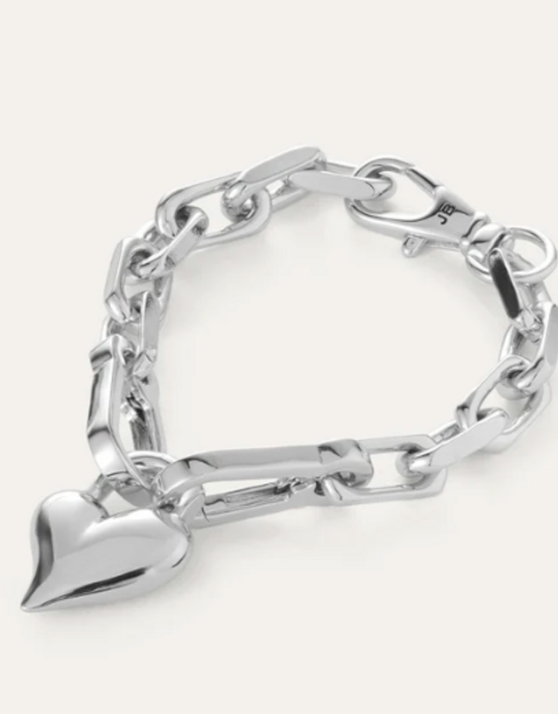 Jenny Bird Jenny Bird Padlock Heart Chain bracelet