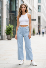 Yoga Jeans Yoga Jeans Lily pinstripe wide