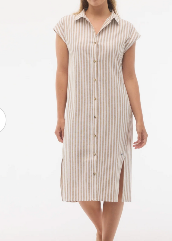 Fig Kelly shirt dress