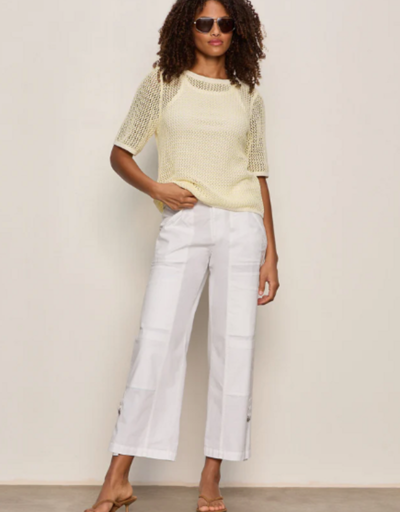 Sanctuary Sanctuary Open knit tee