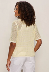 Sanctuary Sanctuary Open knit tee