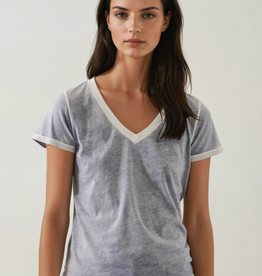 Patrick Assaraf Rev Spray Vneck