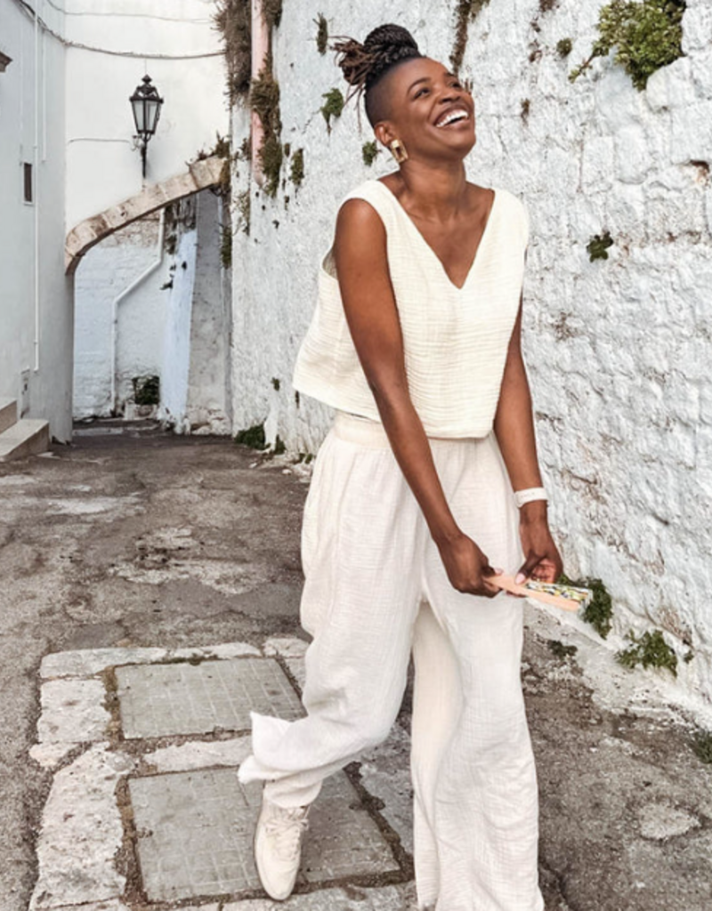 Pokoloko Pokoloko Crinkle Palazzo pants