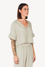 Pokoloko Pokoloko Crinkle Crop top