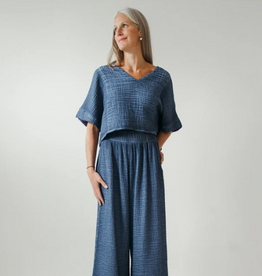 Pokoloko Crinkle Crop top