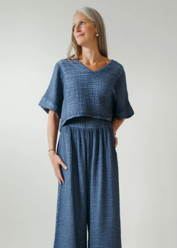 Pokoloko Crinkle Crop top