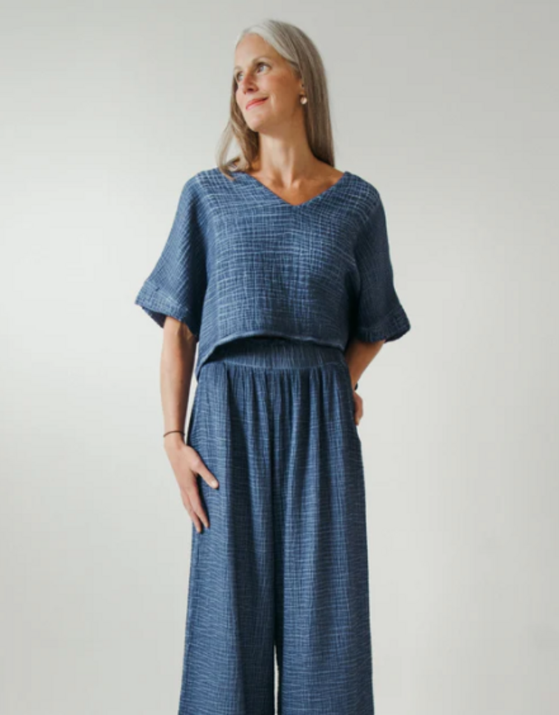 Pokoloko Pokoloko Crinkle Crop top