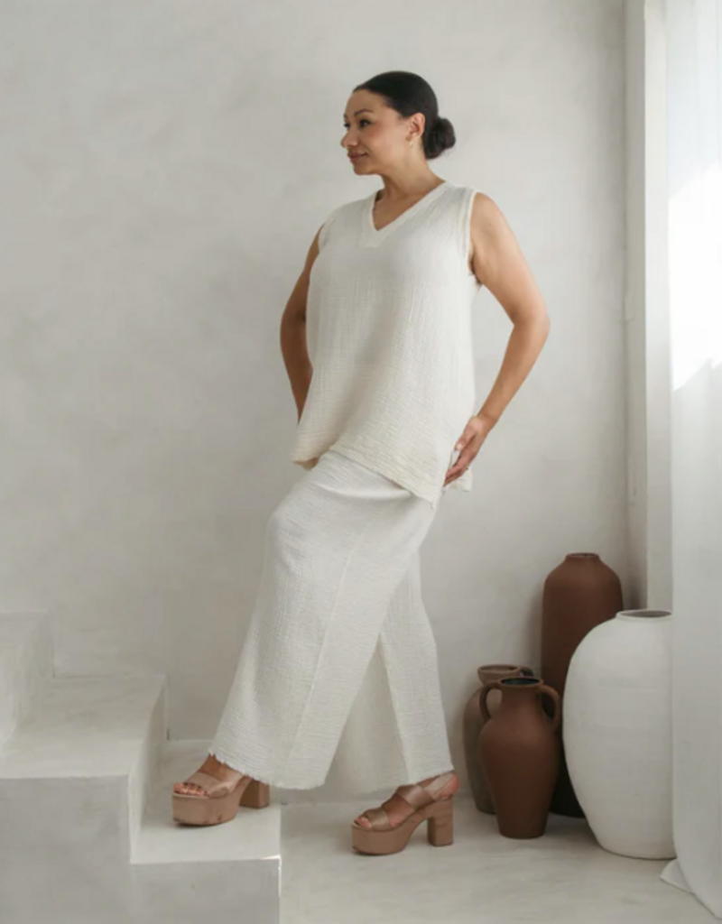 Pokoloko Pokoloko Crinkle Tunic top