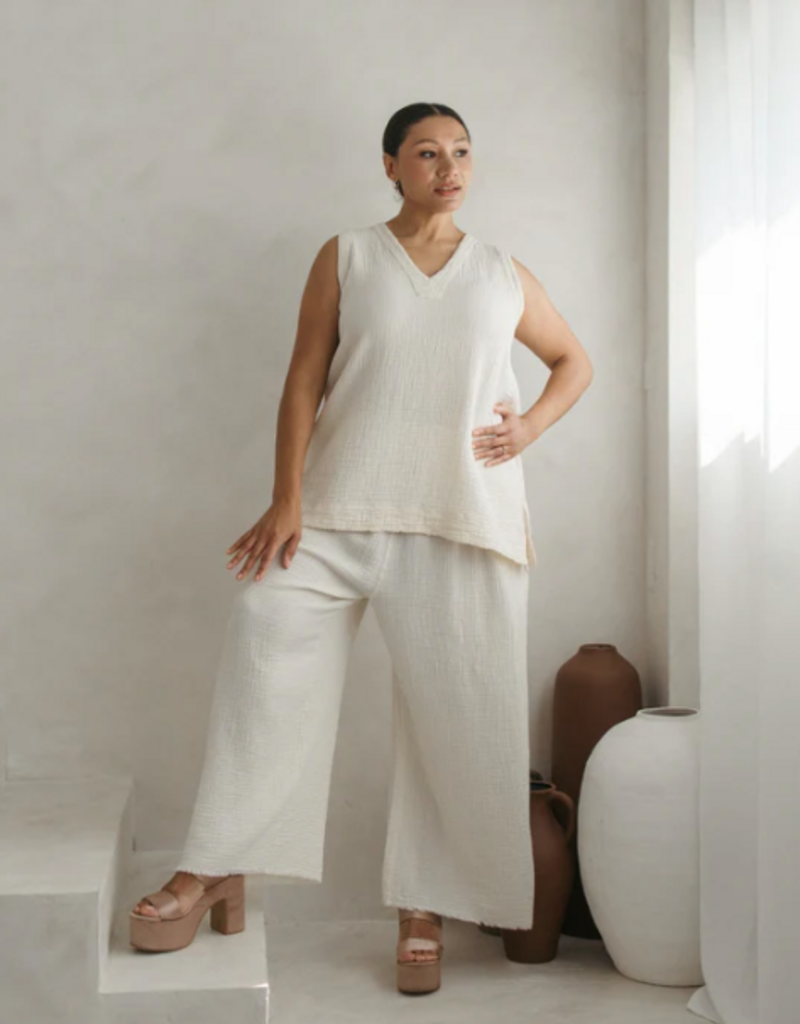 Pokoloko Pokoloko Crinkle Tunic top