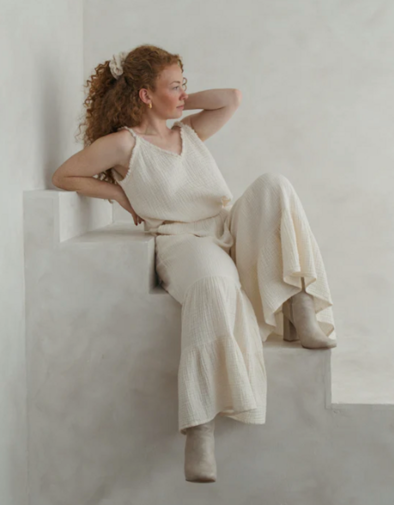 Pokoloko Pokoloko Crinkle Strappy top