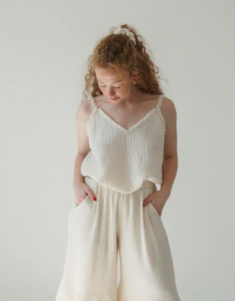 Pokoloko Pokoloko Crinkle Strappy top