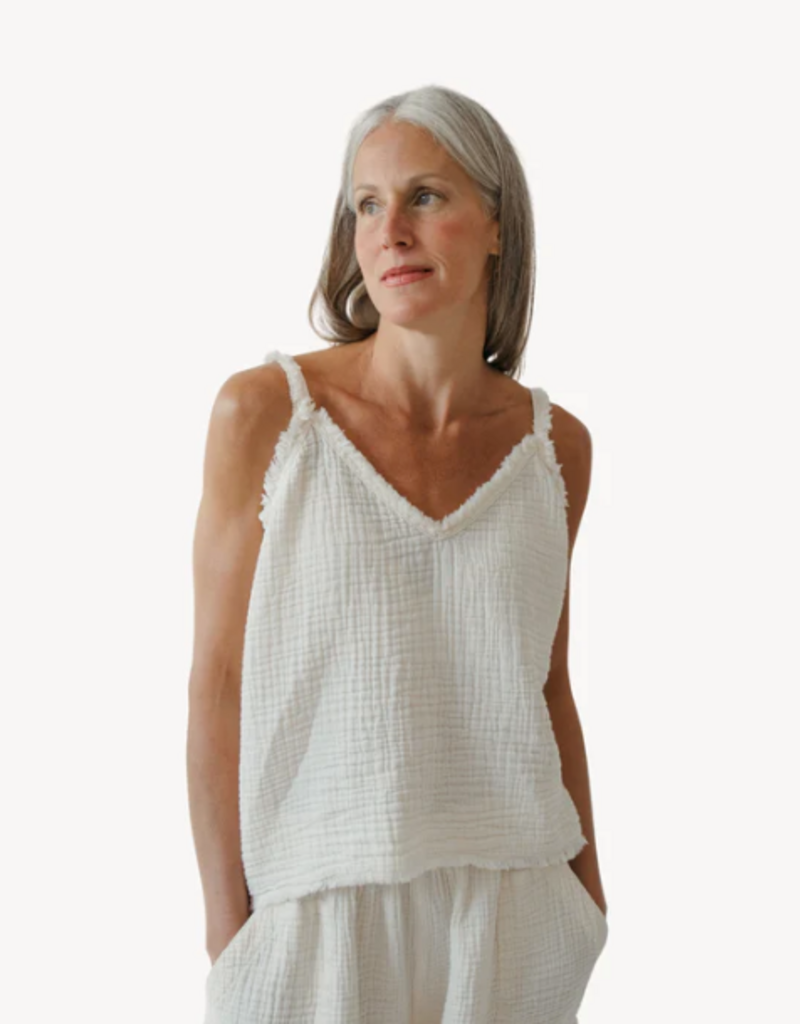 Pokoloko Pokoloko Crinkle Strappy top