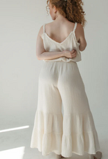 Pokoloko Pokoloko Crinkle Ruffled pants