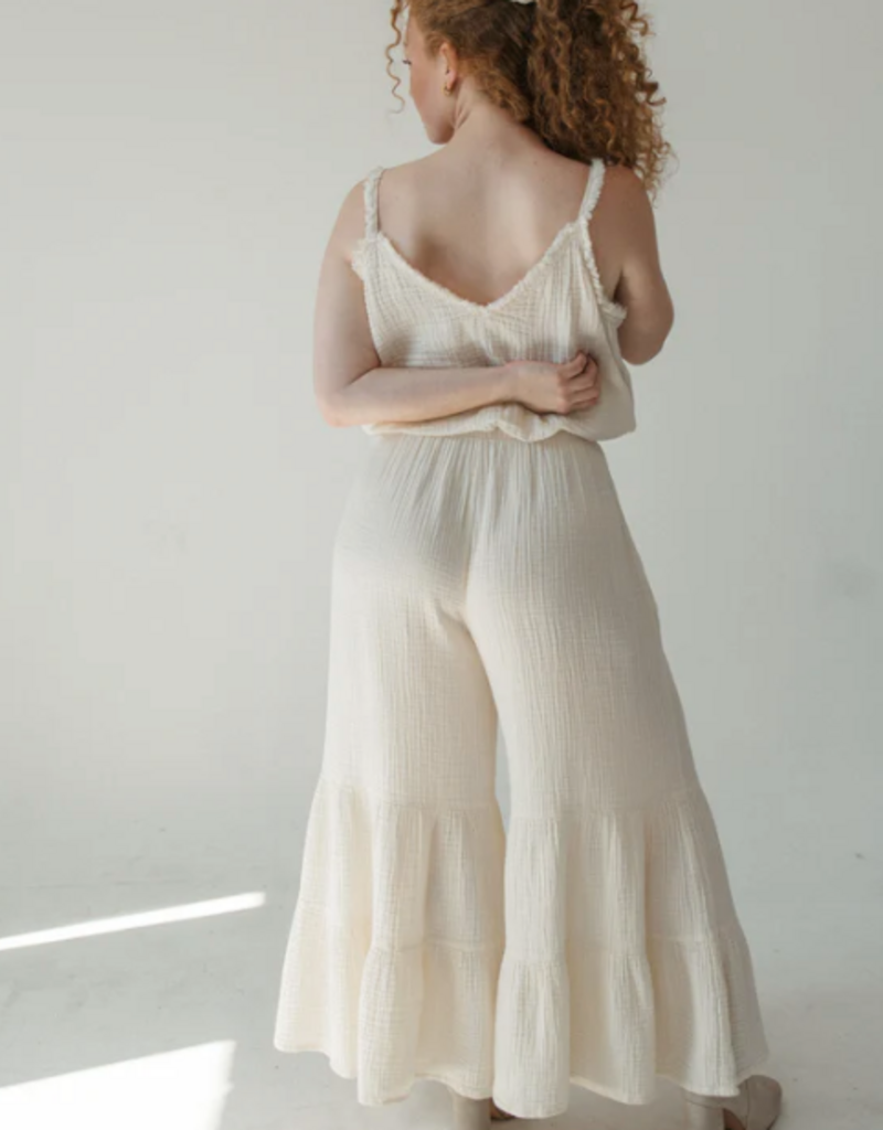 Pokoloko Pokoloko Crinkle Ruffled pants