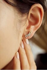 Lover's Tempo Floral climber earring