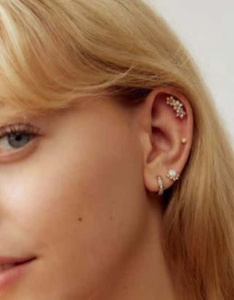 Lover's Tempo Floral climber earring