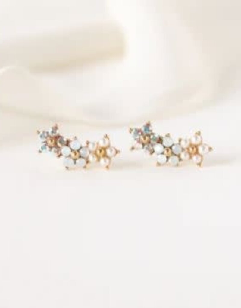 Lover's Tempo Floral climber earring