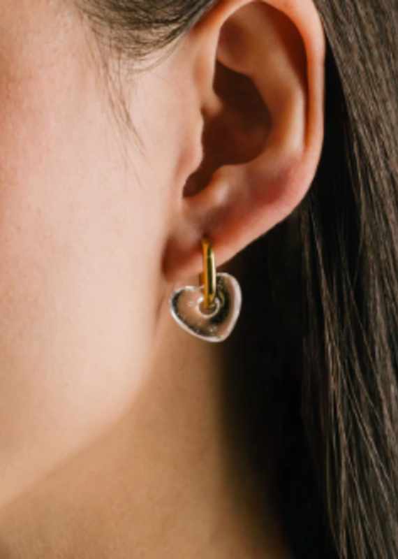 Lover's Tempo Corazon Heart Hoop