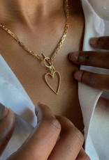 Lover's Temp Lover's Tempo Lovestruck heart necklace