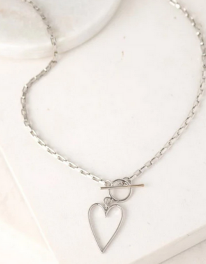 Lover's Temp Lover's Tempo Lovestruck heart necklace